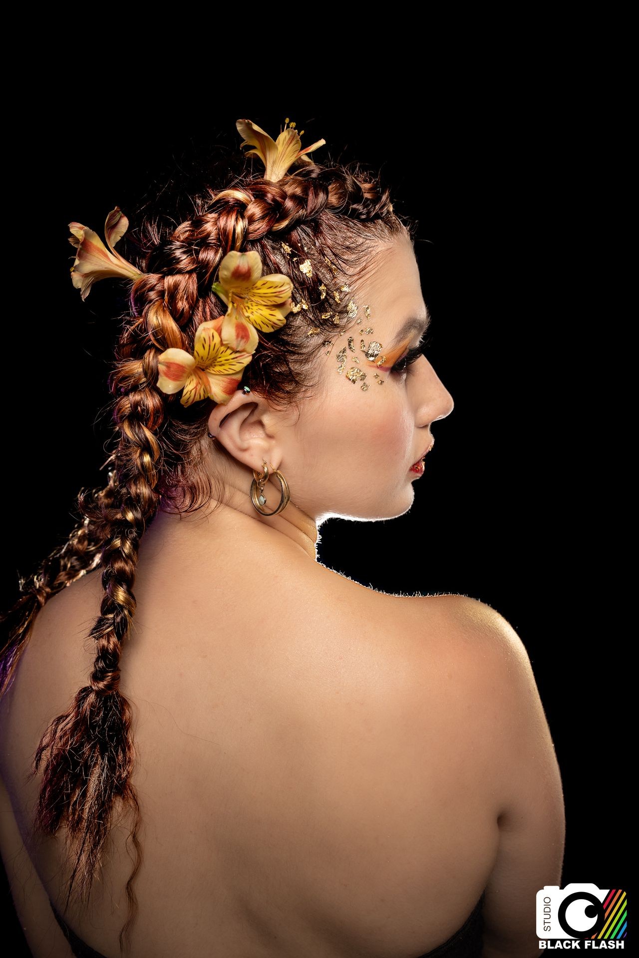 tresses collées avec rajout naturel